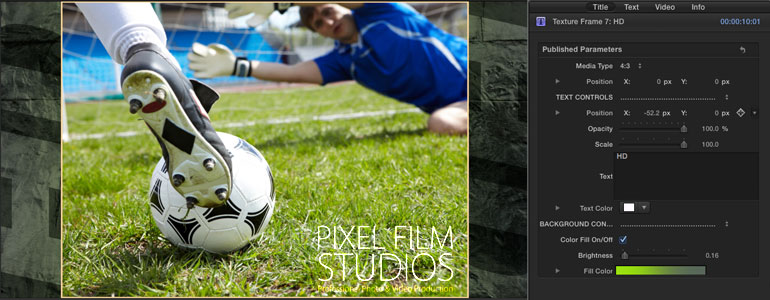 Final Cut Pro X Effects, FCPX Plugin, Pixel Film Studios, Apple, Special FX, Video Editing