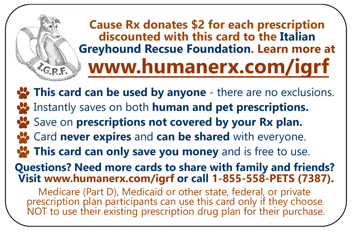 Humane Rx Card