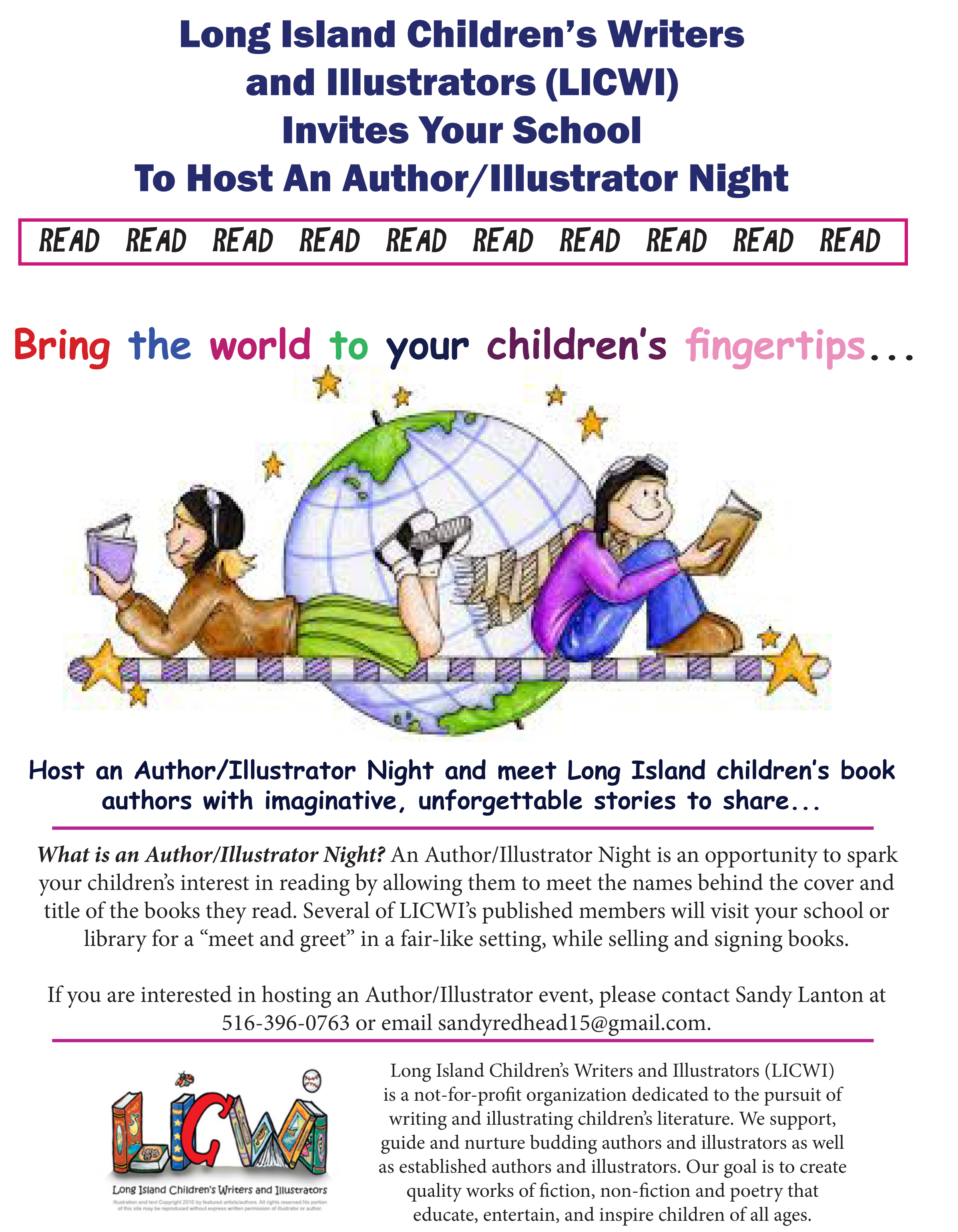 Long Island Childrens Writers and Illustrators host Author Illustrator Night