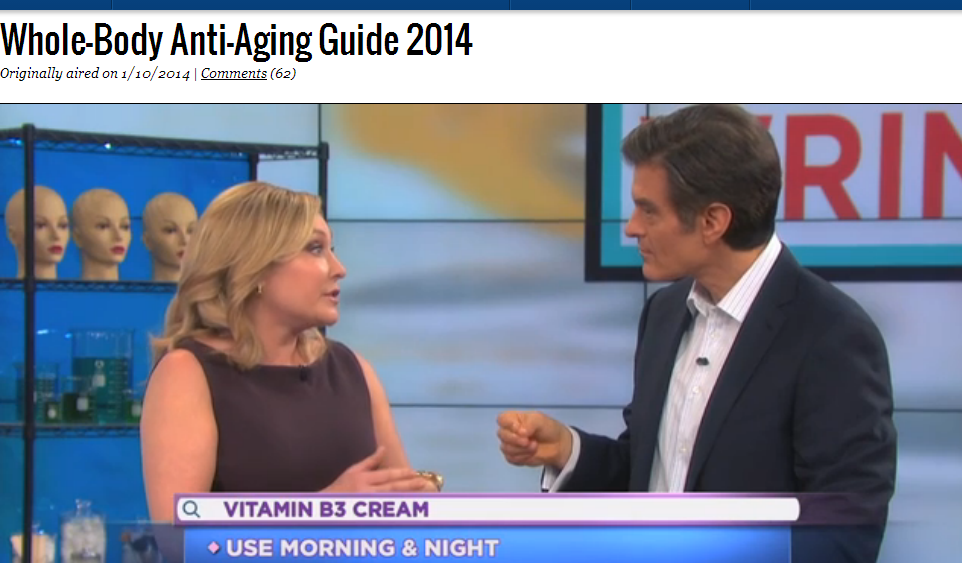 Dr. Oz Reveals Anti-Aging Skincare Ingredient That Is “Botox In A Bottle”