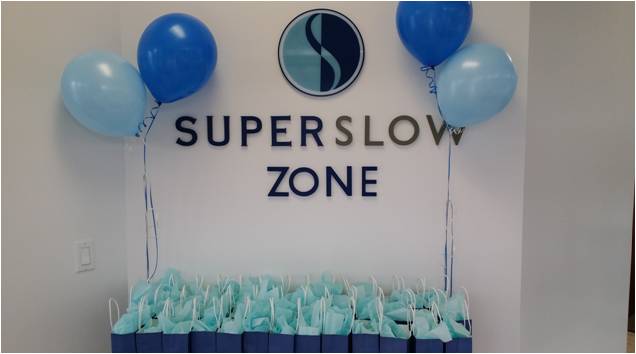 SuperSlow Zone Pleasanton, CA Goodie Bags for the Guests