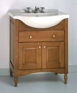 Empire Industries W34L - windsor 34 two doors and one drawer light cherry Bathroom Vanity