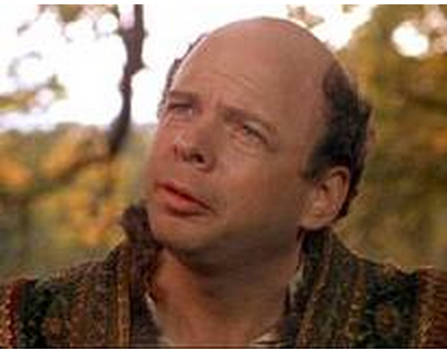 Wallace Shawn as "Vizzini" n The Princess Bride