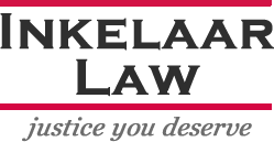 The logo for Inkelaar Law, a Nebraska personal injury law firm