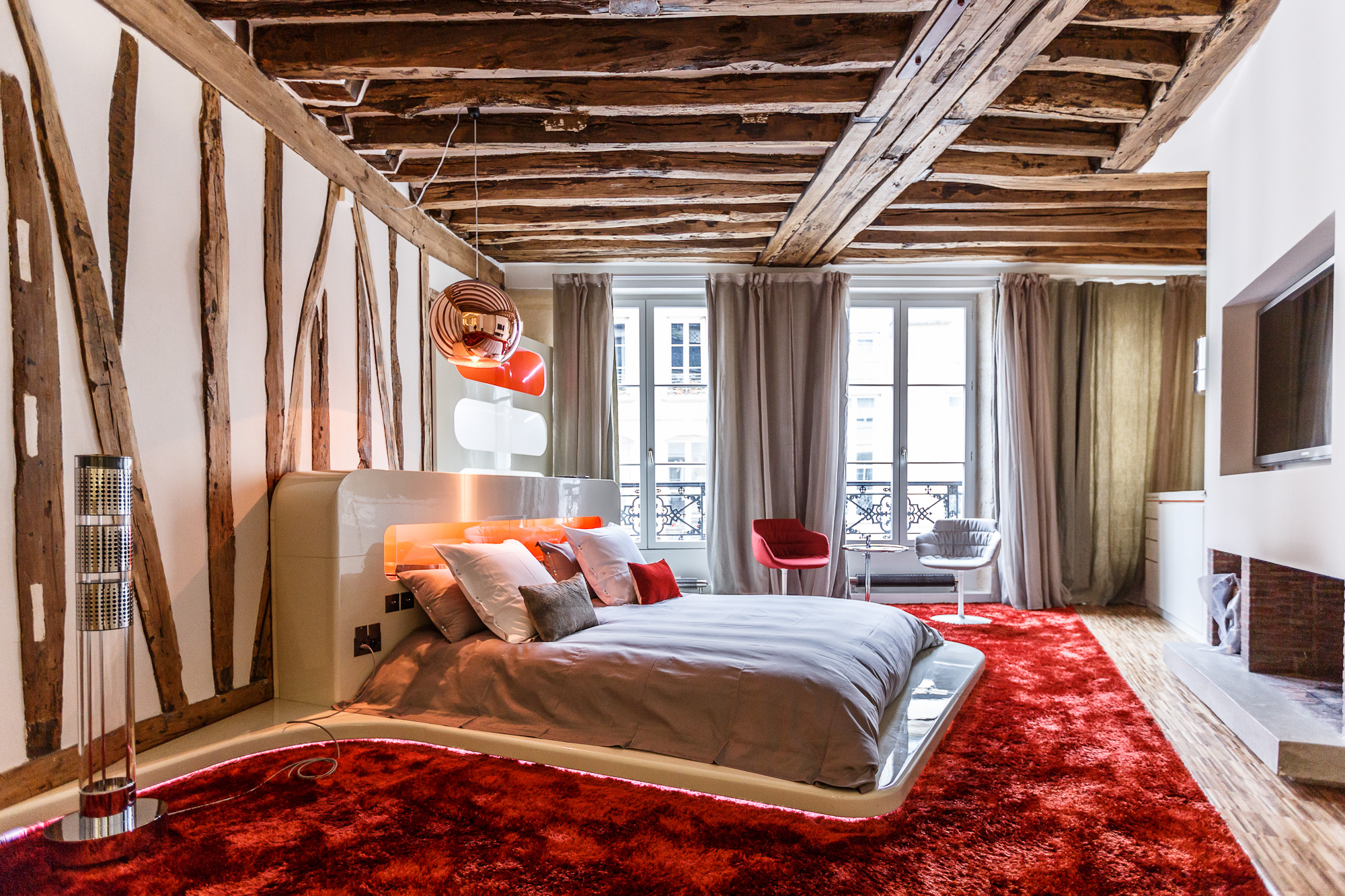 Loft apartment in Paris, France