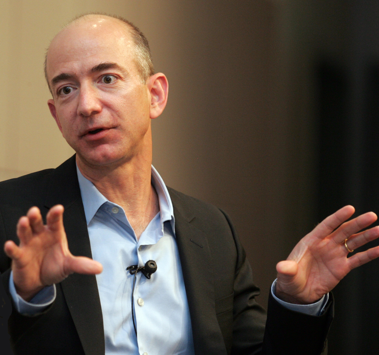 Jeff Bezos at the Book Expo in New York