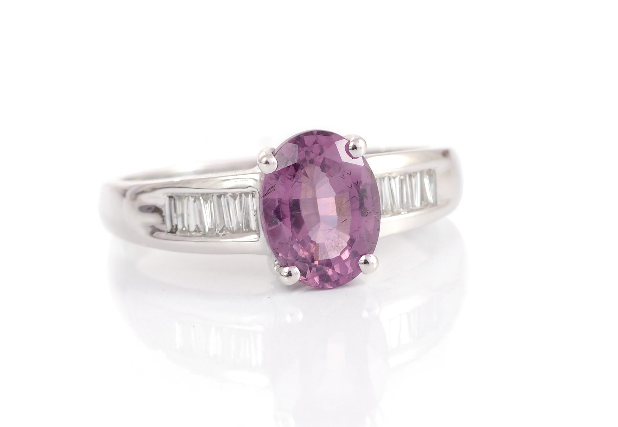 Madagascar Purple Sapphire Ring