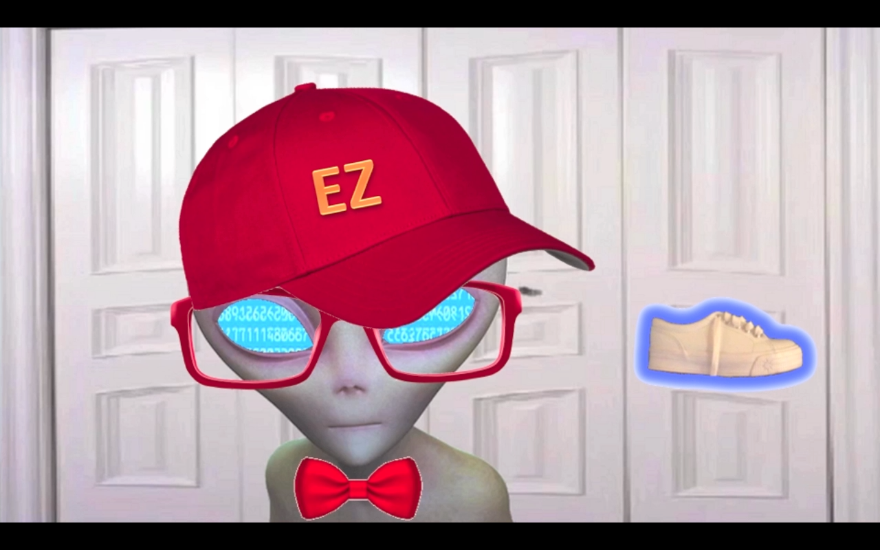 EZ, The Hero Alien, Lifts Sneaker and Starts Magic