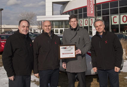 Toyota Certifies Two CARSTAR Collision Centres in Hamilton