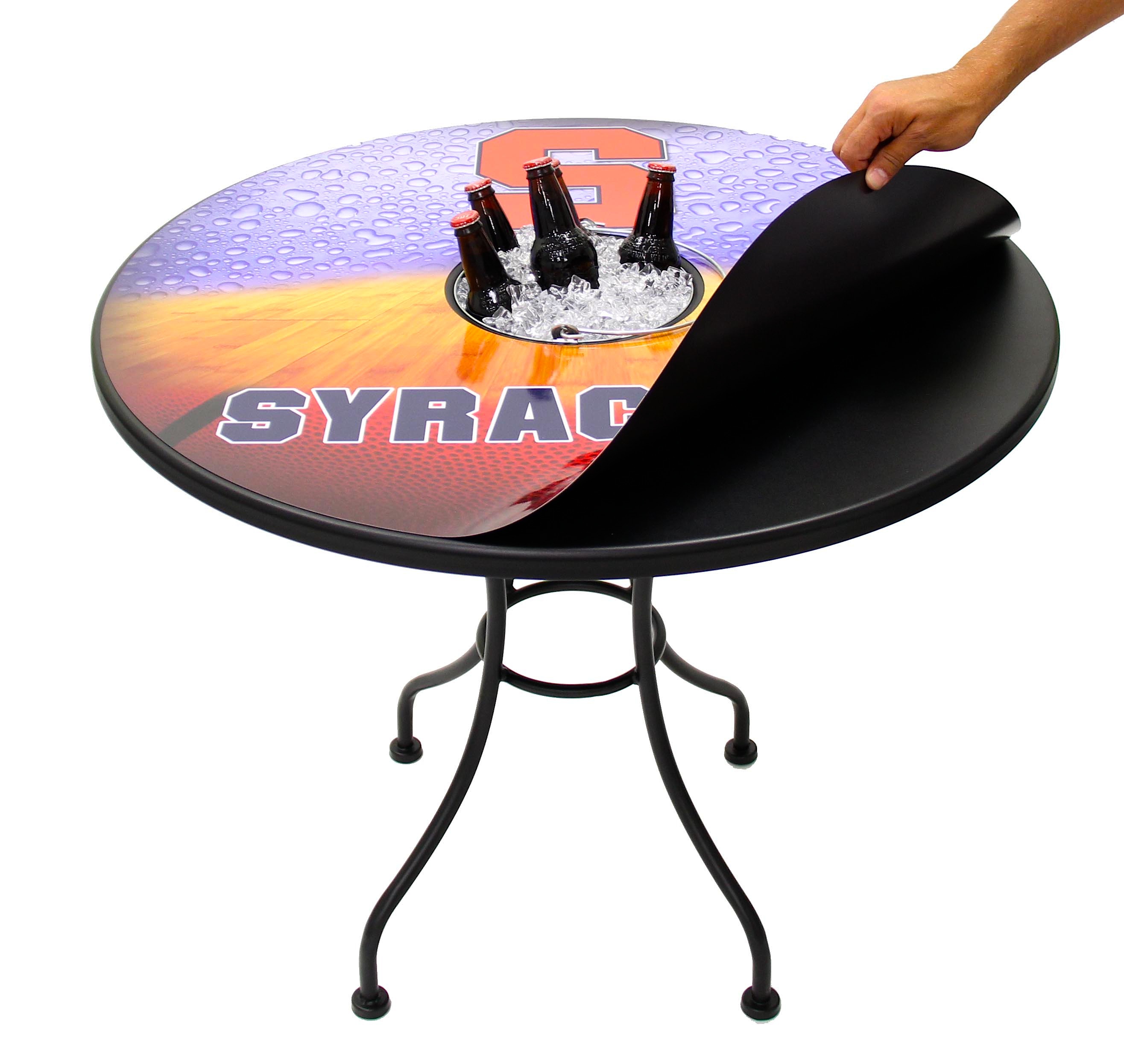 Syracuse MagneticSkins Bucket Table