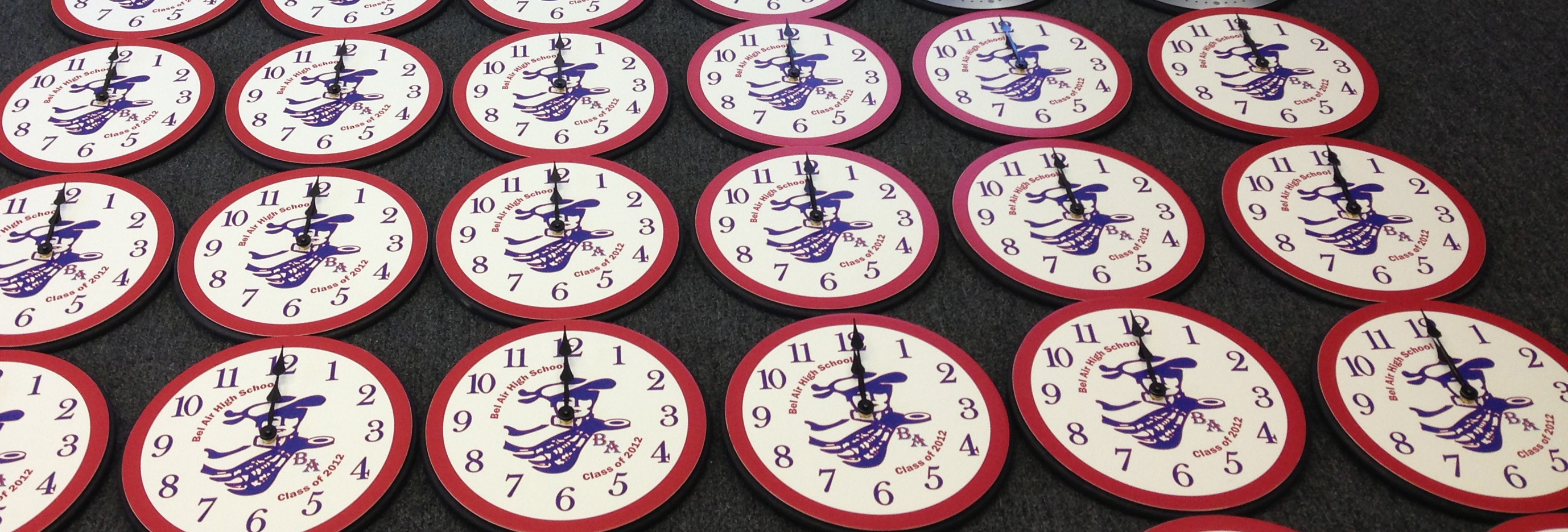 Bel Air High School Clocks