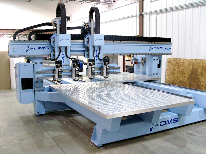 DMS 5 Axis Twin Shuttle Table CNC Machine Center