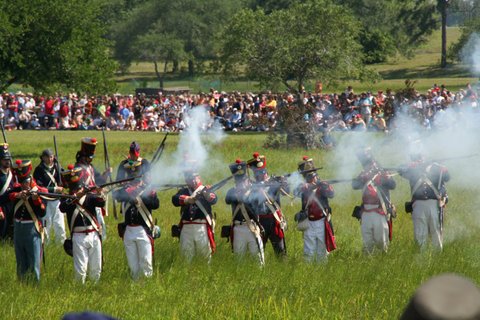 San Jacinto Day - Battle Reenactment