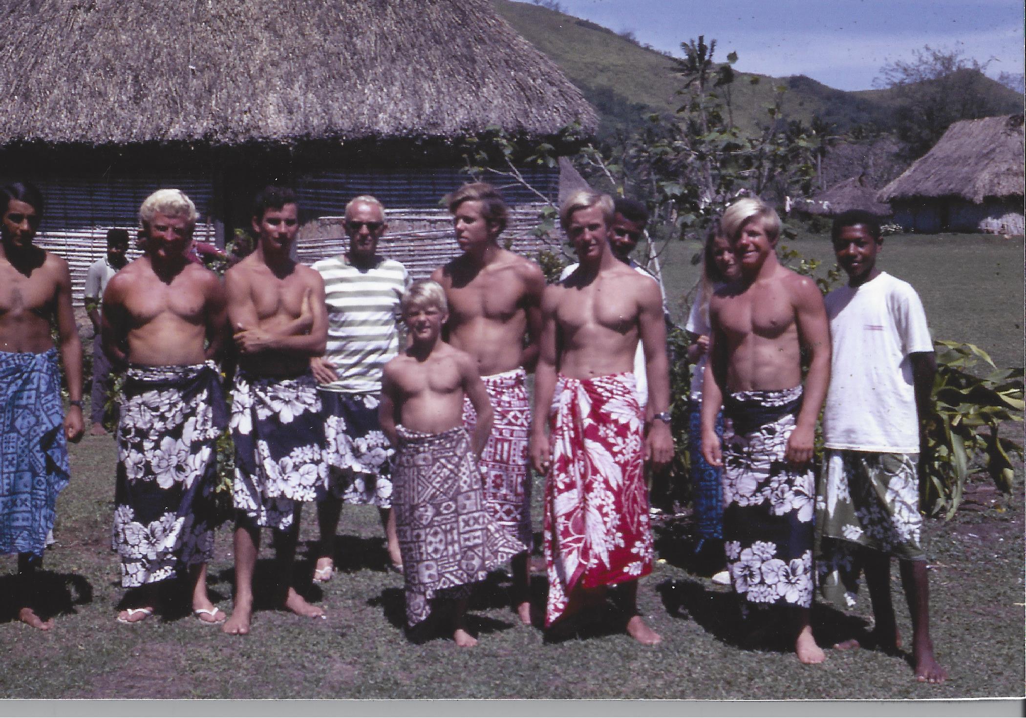Windansea Surf Club 1967- Skip Frye, Thor Svenson, Mike Purpus, Margo Godfrey