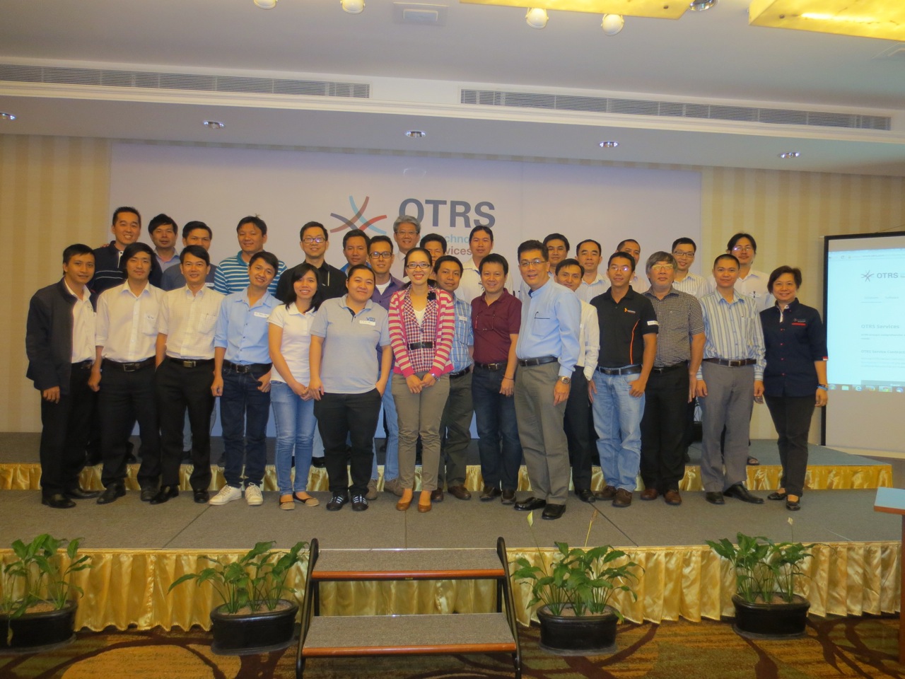 Visitors of the OTRS User Group Meeting in Saigon, Vietnam