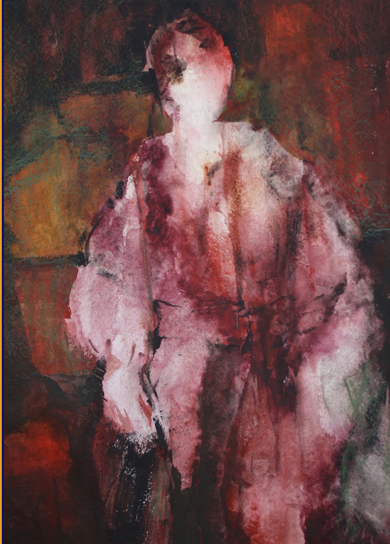 The Red Coat, Artist Joan Cawthorn