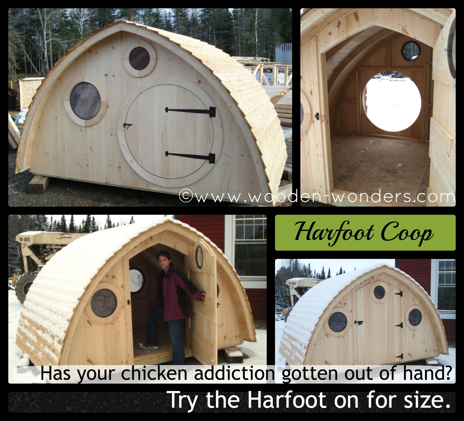 Harfoot Hobbit Hole Chicken Coop