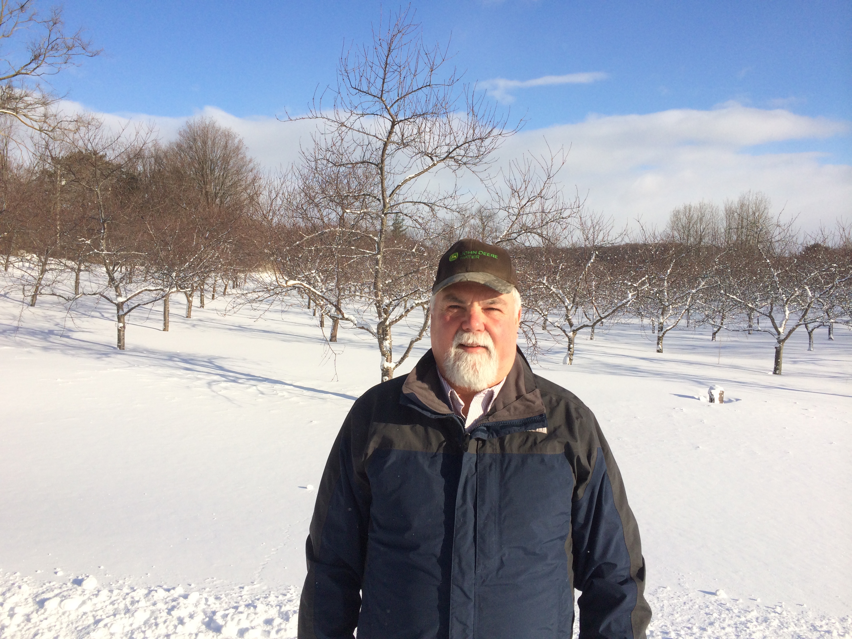 4th generation Michigan cherry farmer Rob Manigold