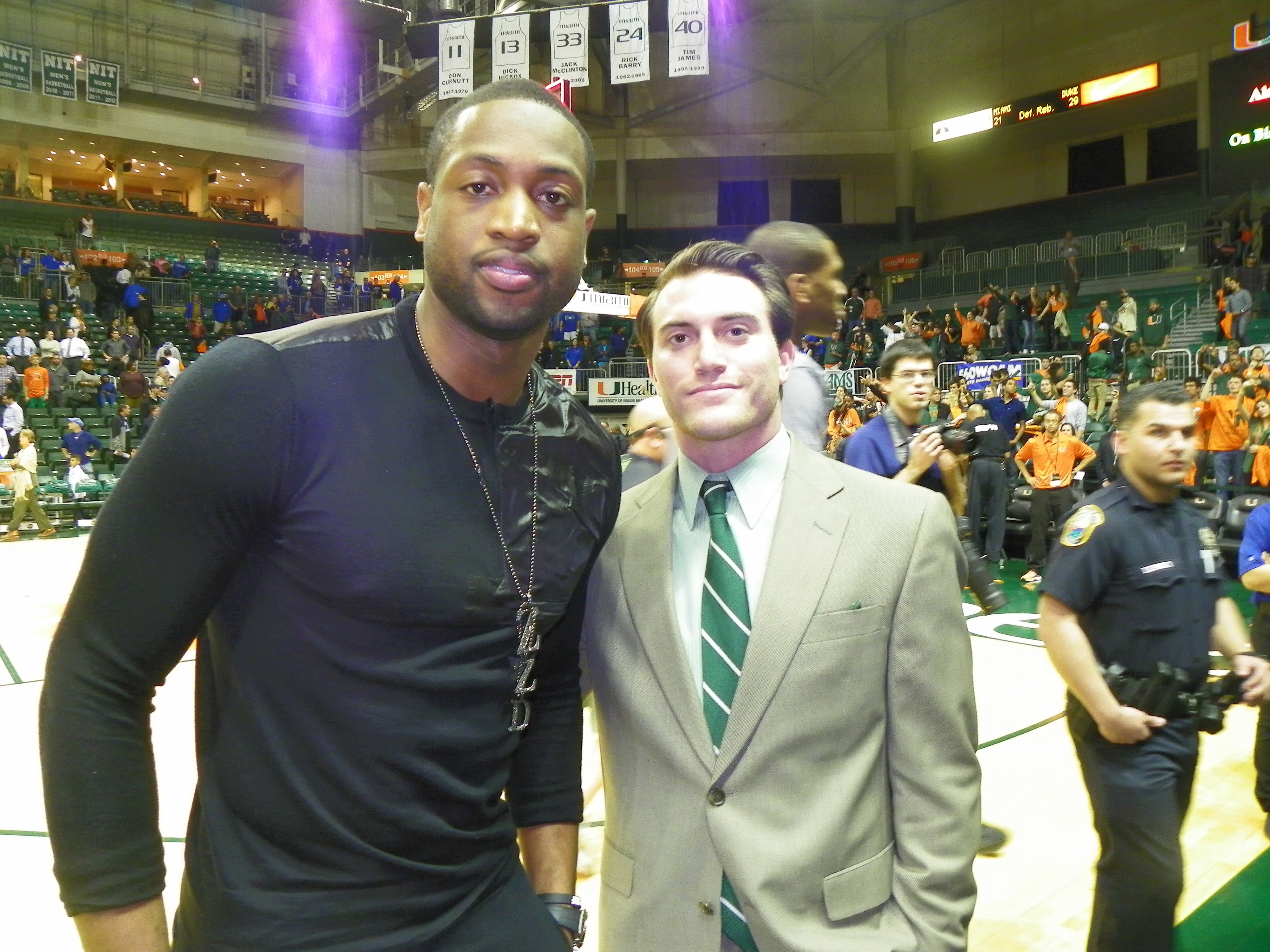 Shawn Abuhoff and Dwyane Wade