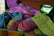 Kollage Square Needles and Yarn