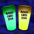 Mardi Gras Atomic Glow Tumblers