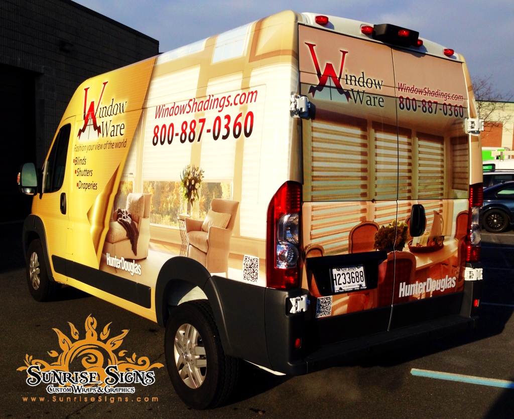 The RAM ProMaster with wrap from Sunrise Signs