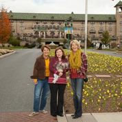 Previous "Give A Nurse A Break" Winner Lisa Gordon (Center) with friends at the Hotel Hershey