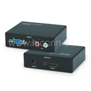 VGA+Audio to HDMI Converter