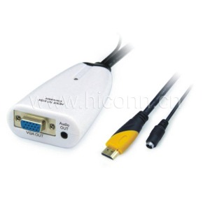 HDMI to VGA+Audio Adapter