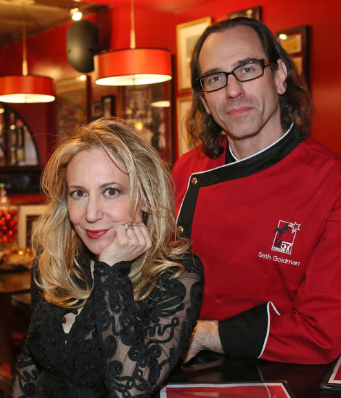 Ellen Kaye and Seth Goldman, owners of Moscow 57