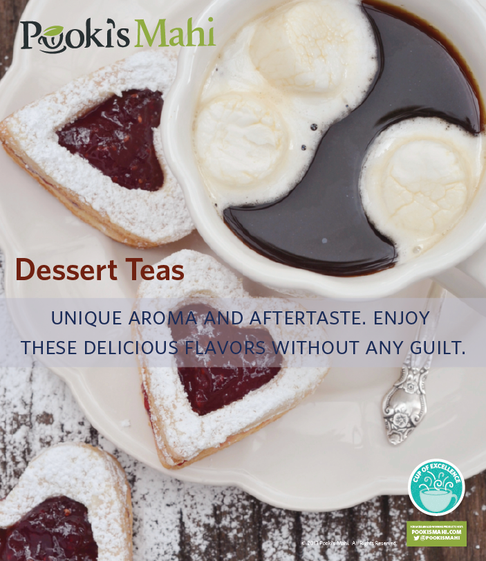 Pooki's Mahi Award-Winning Dessert Tea Collection