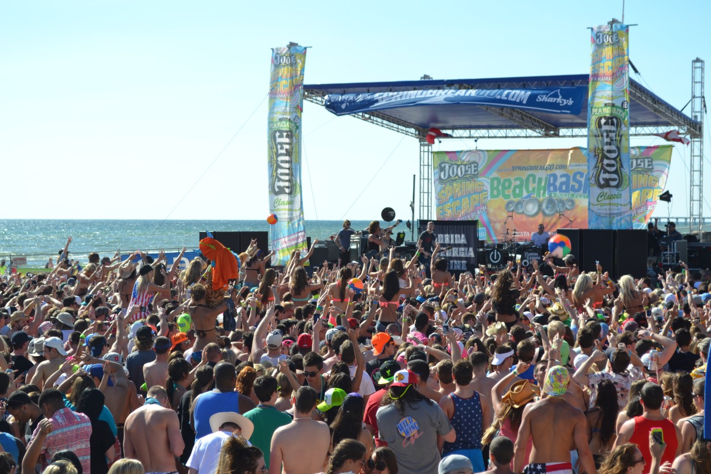 2015 Beach Bash Music Fest at Sharky's Beach Club in Panama City Beach, FL