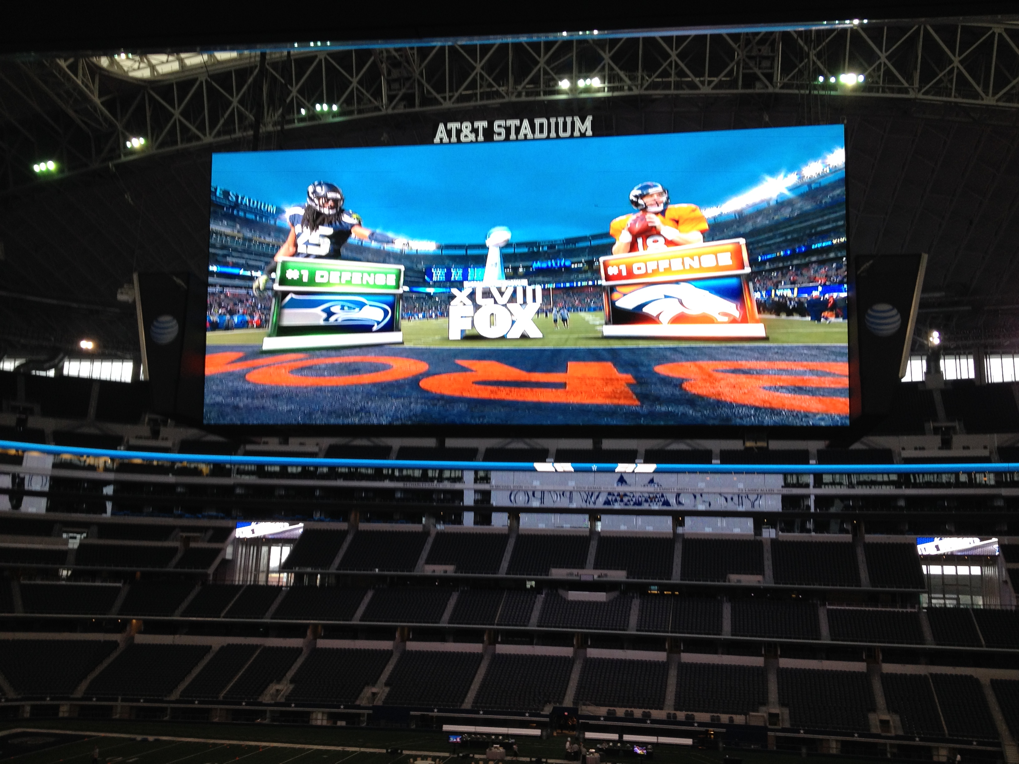 AT&T Stadium HD Screen