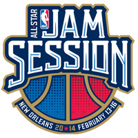 2014 NBA All-Star Jam Session held in New Orleans.