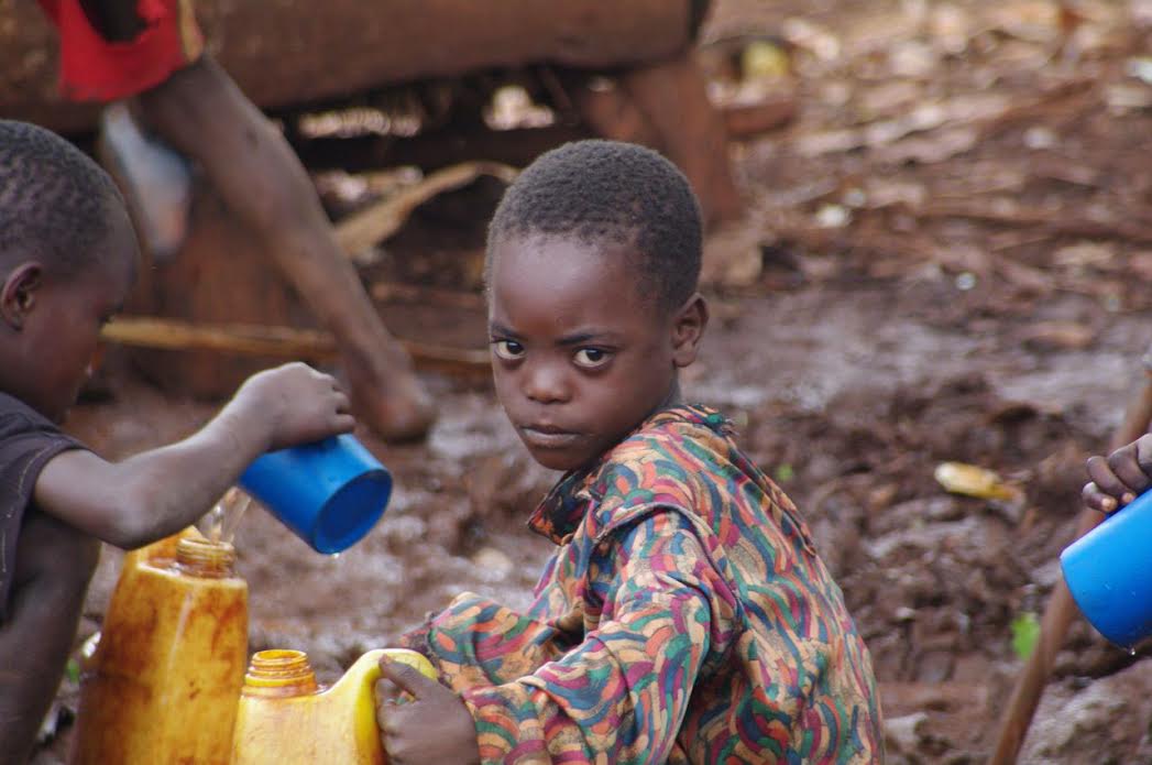 The misery and sadness that surrounds their daily task of collecting dirty, toxic water in rural Uganda is hard to ignore.