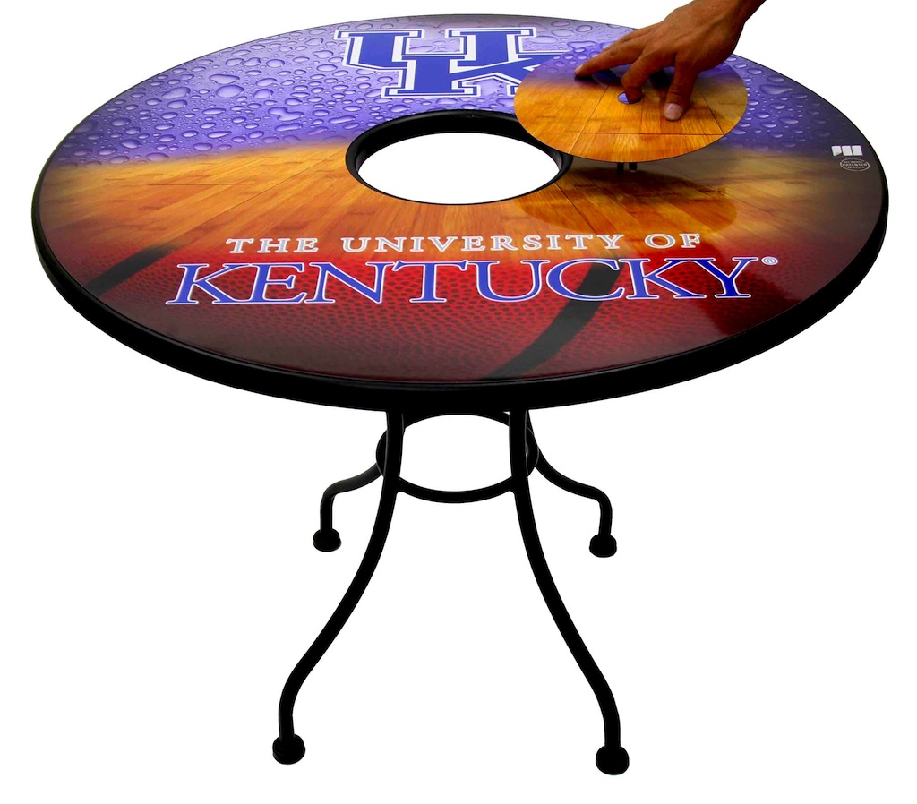 Kentucky Wildcats Basketball MagneticSkins Bucket Table