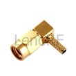 SMA Connectors male right angle for RG-178 crimping