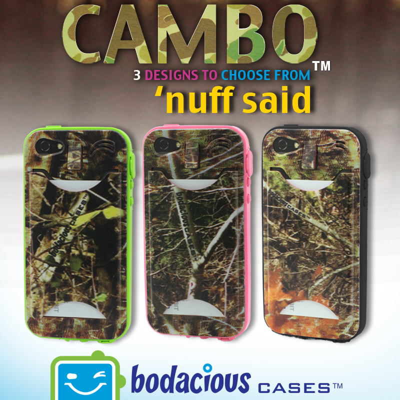 "CamBo" iPhone cases are real pictures taken from real trees.