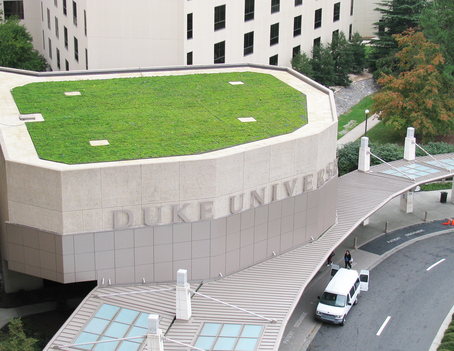 Duke University Hospital's Xero Flor Green Roof