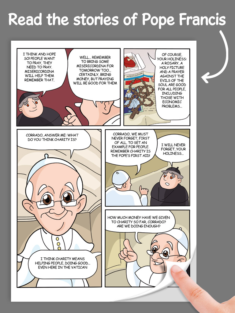 Pope Francis Comics - Read the stories of Pope Francis