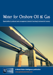 NEW - pre-publication discount available until 31st March 2014. www.globalwaterintel.com/onshoreoilandgas