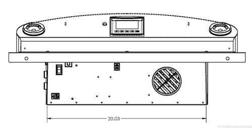 Personal environmental control console drawing