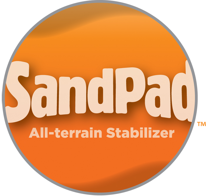 SandPad™ Brand Beach Crutch Tips