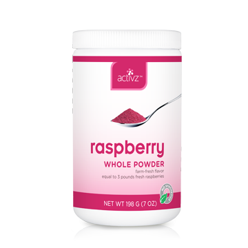 Read to find out how inexpensive it is to add Activz Raspberry produce powders in your smoothie every morning without wasting fresh Raspberries..