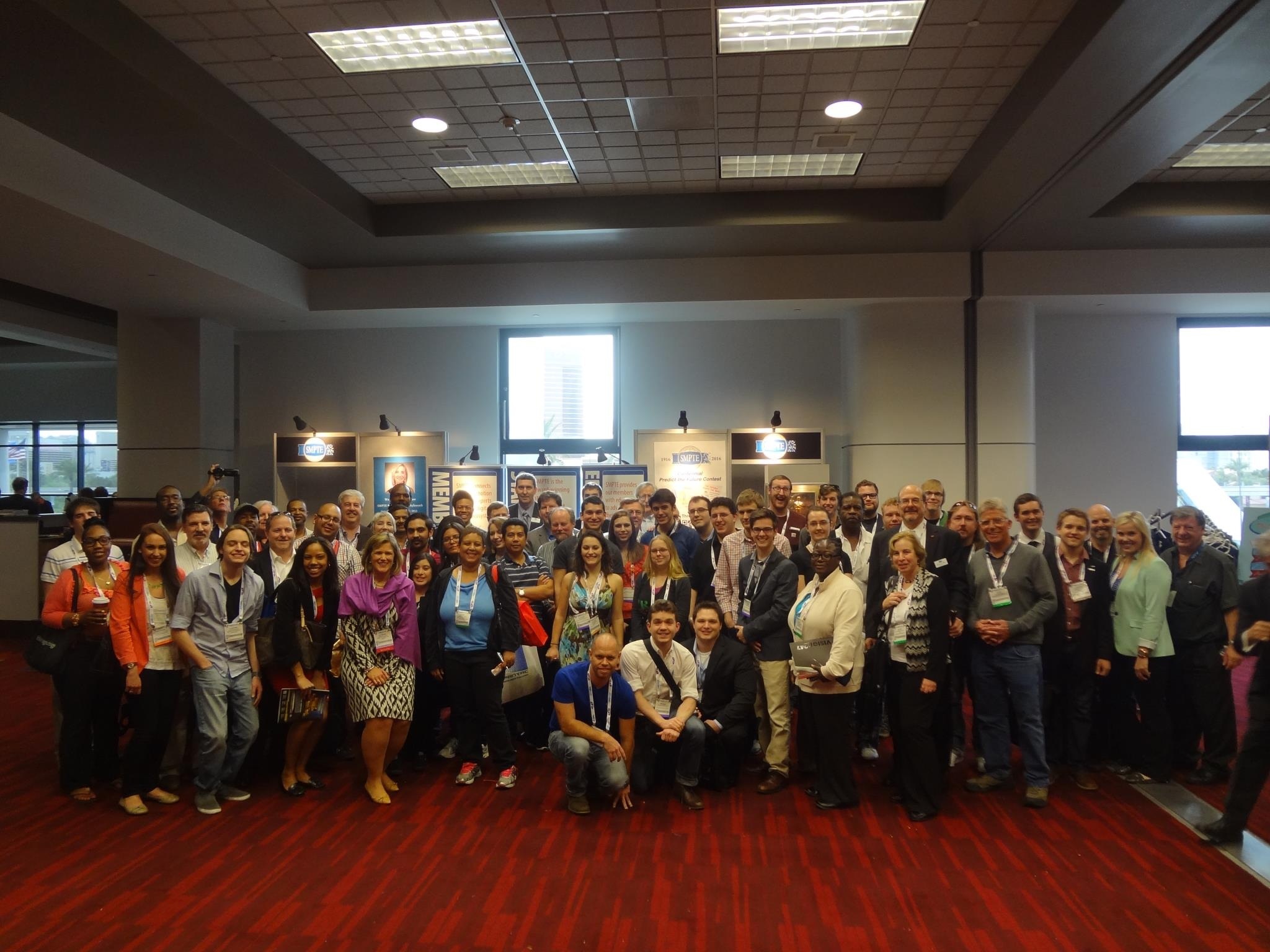 SMPTE 2013 NAB Show Student Event Group Photo