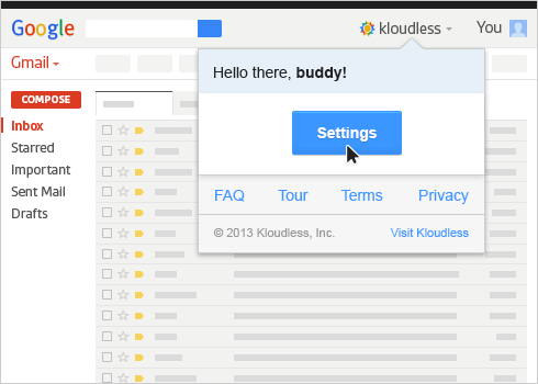 Step 2: Setting up Kloudless and Egnyte