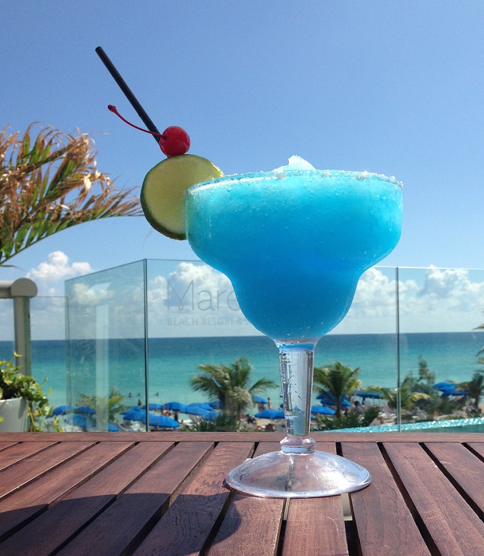 Blue Skies Margarita from Marenas Beach Resort in Sunny Isles Beach, Florida