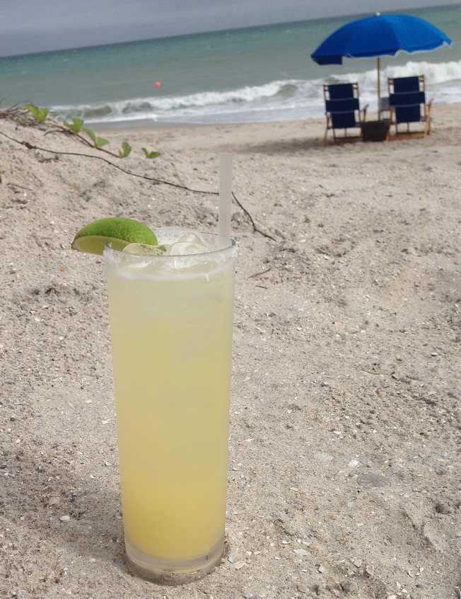 Porthole Margarita from Costa d'Este Beach Resort in Vero Beach, Florida
