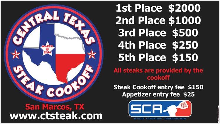 Inaugural Central TX Steak Cookoff