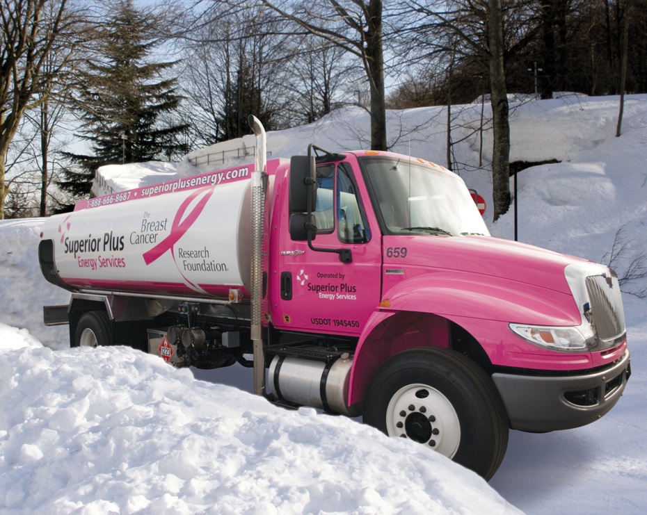 This Pink Truck will deliver heating oil to the Howard region for the remainder of the season, serving customers from the Nittany Valley Drive service center.